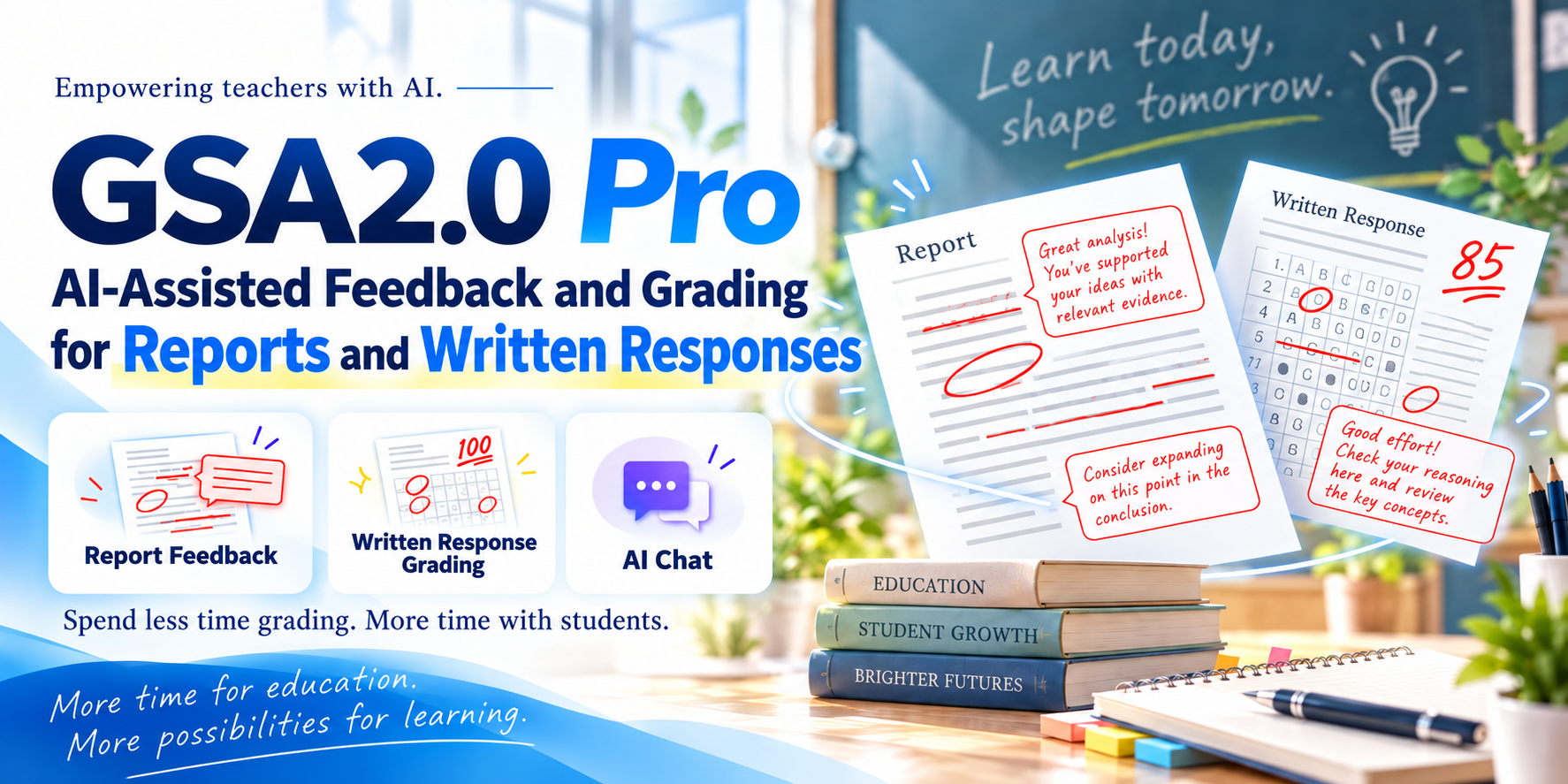 GSA2.0 Pro – AI-Assisted Grading and Feedback for Educators